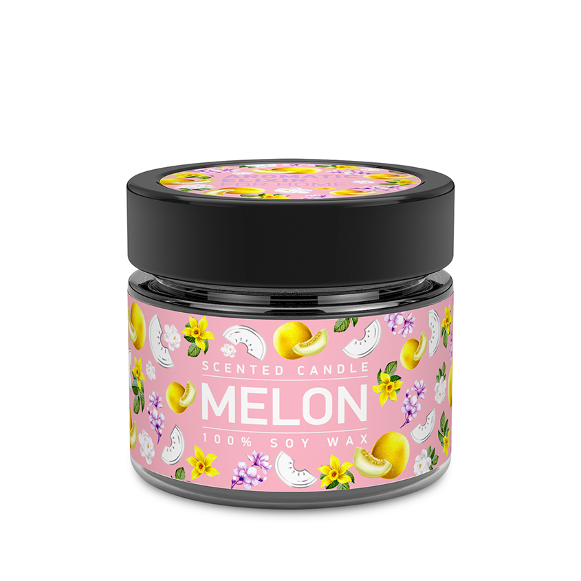 Свеча ароматическая BAGO HOME Сочная дыня 80 г